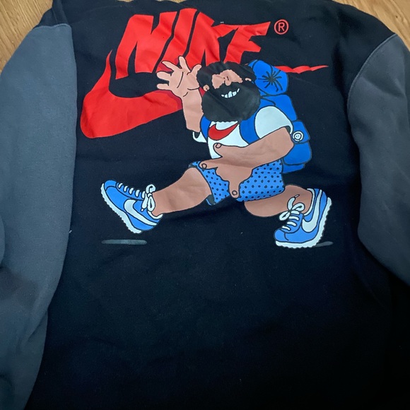 Nike Black and Orange Hoodie - Picture 6 of 6